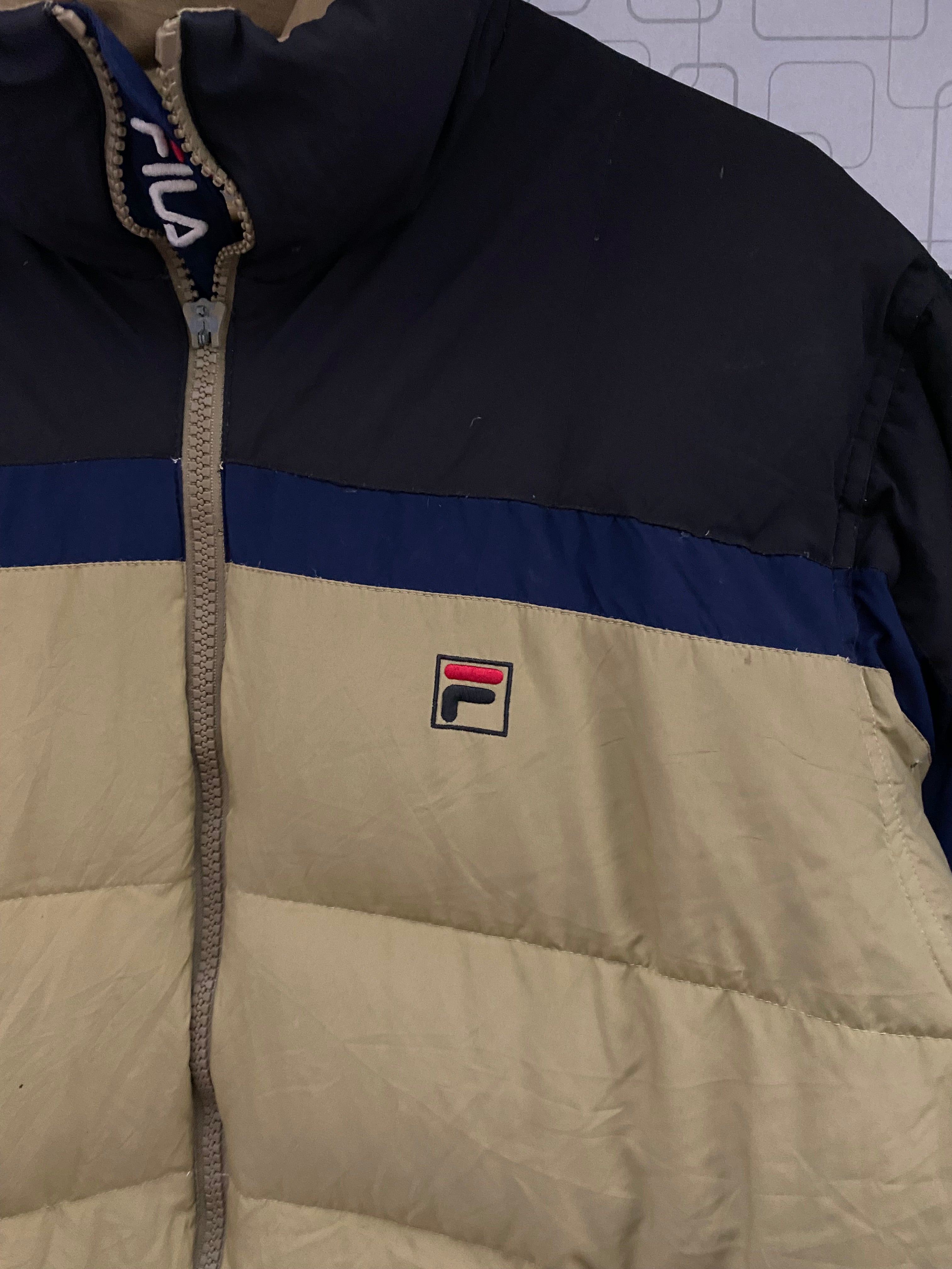 Fila Vintage Lightweight Puffer Jacket (Thrift)