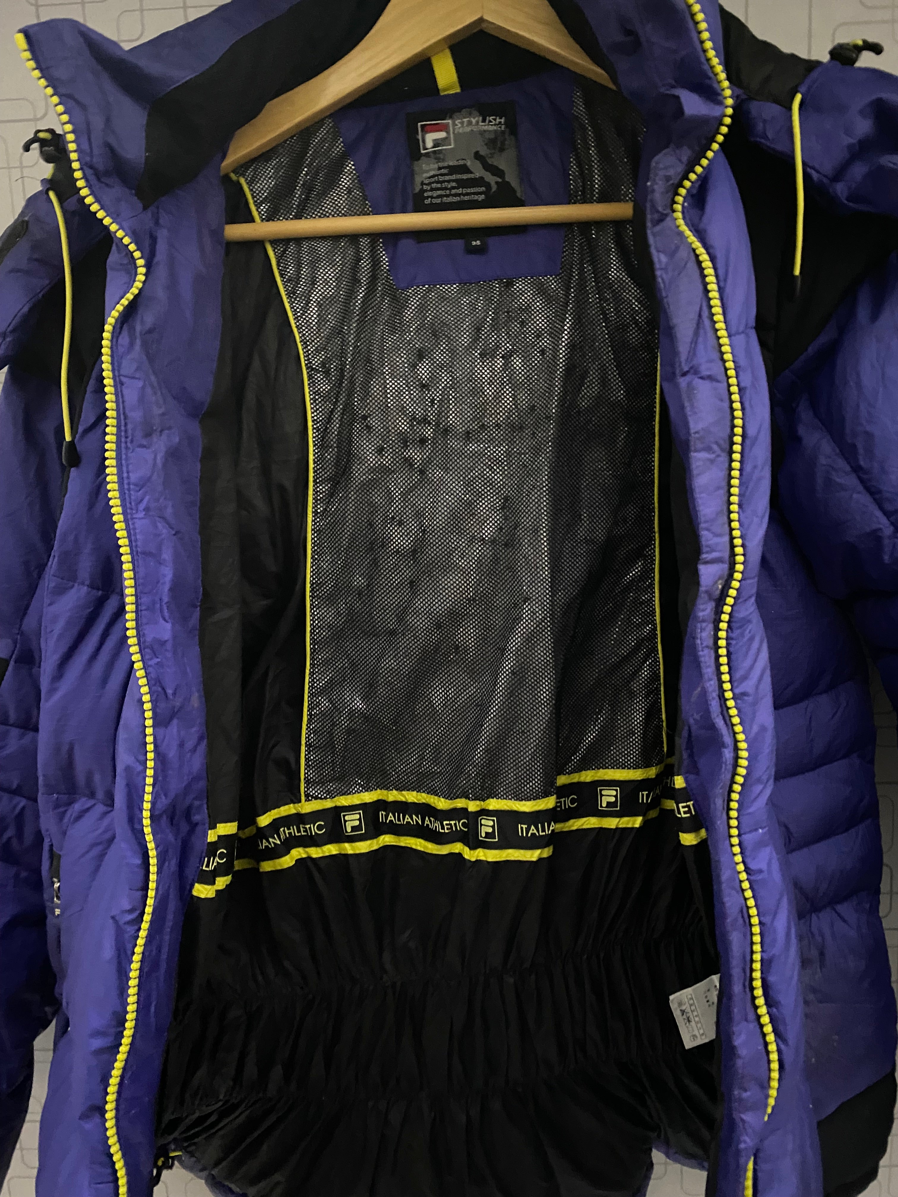 Fila Heavy Padded Jacket (Thrift)