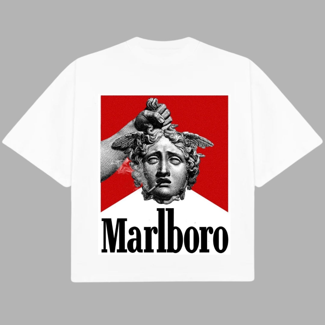 Marlboro Oversized Drop Shoulder Tee