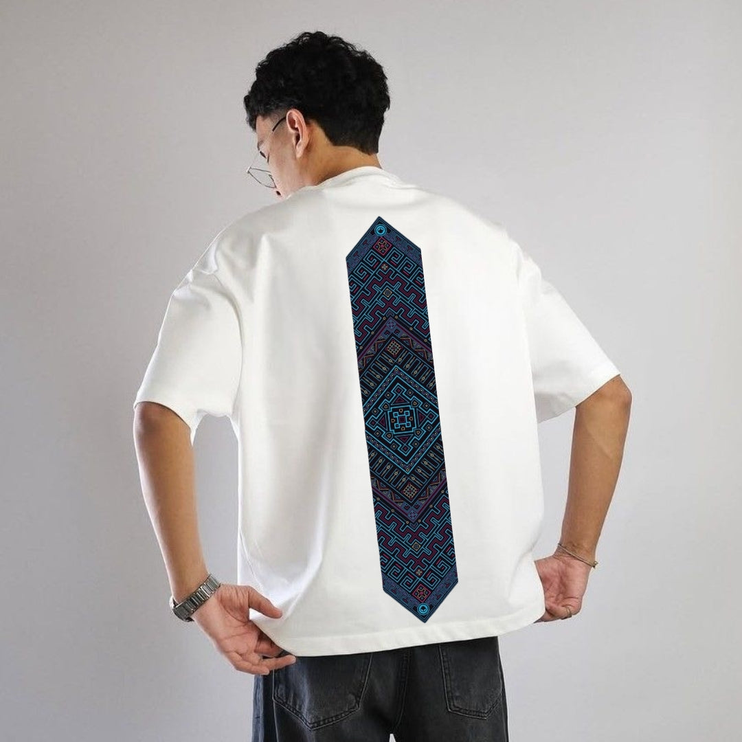 B-Pat Oversized Drop Shoulder Tee