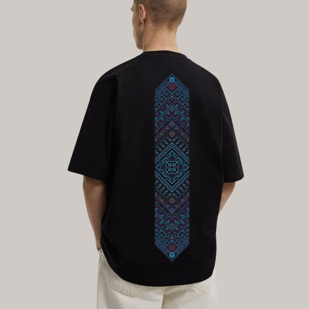 B-Pat Oversized Drop Shoulder Tee