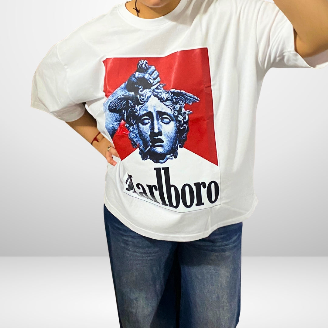 Marlboro Oversized Drop Shoulder Tee