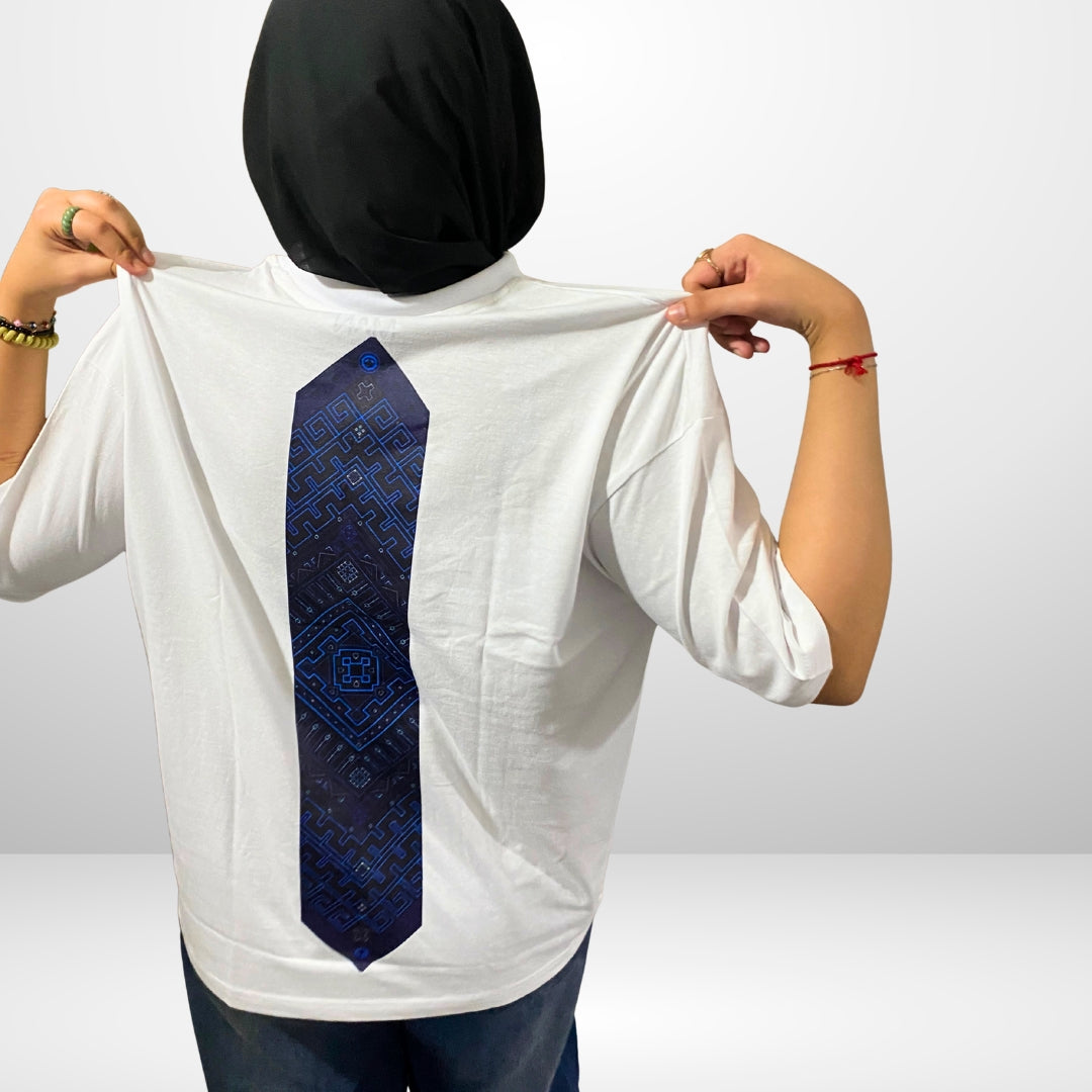 B-Pat Oversized Drop Shoulder Tee