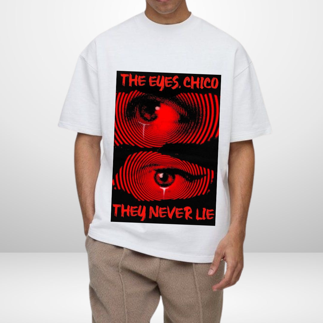 Eyes Oversized Drop Shoulder Tee