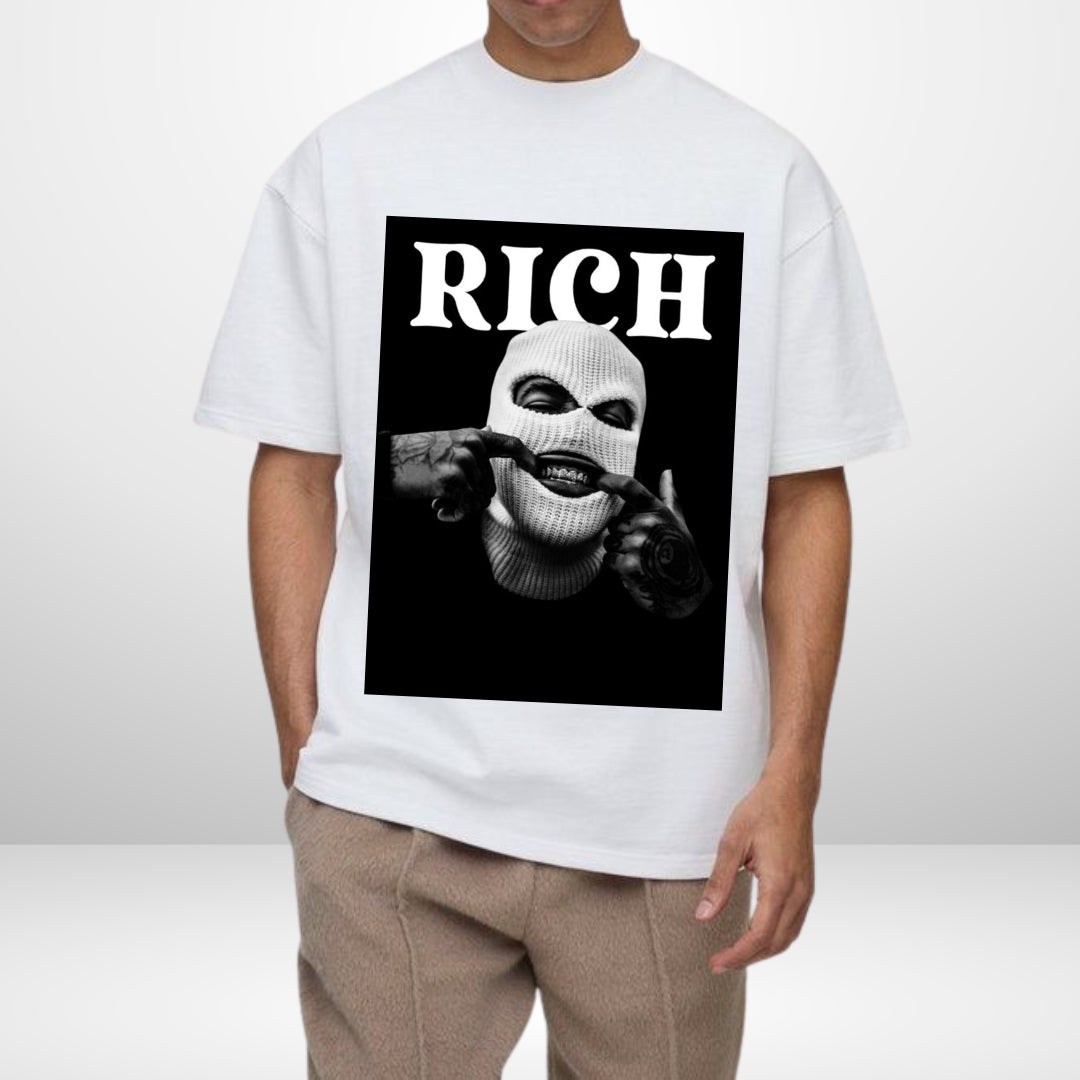 Rich Oversized Drop Shoulder Tee