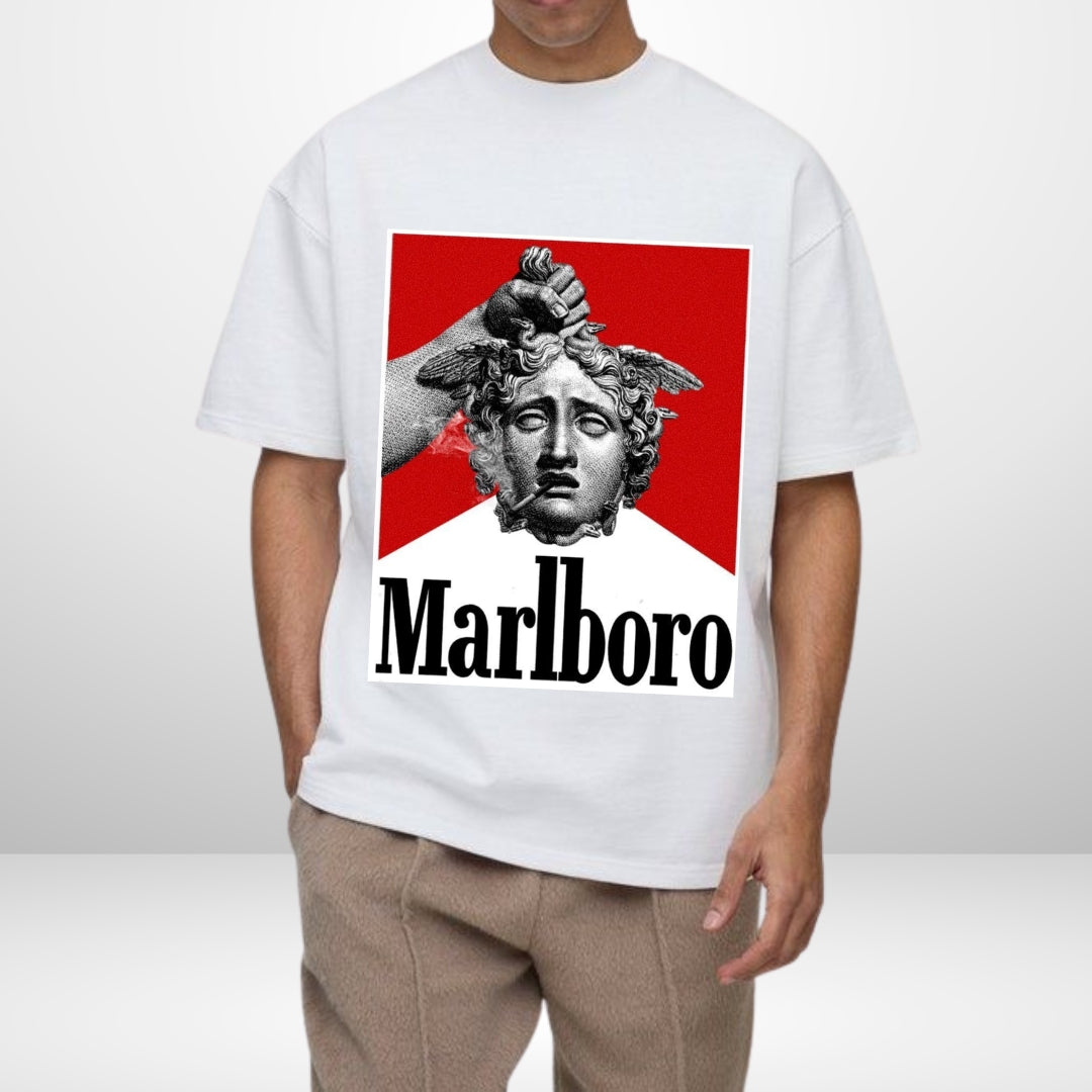 Marlboro Oversized Drop Shoulder Tee