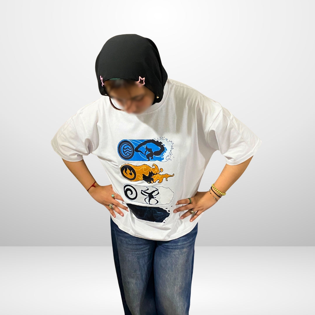 Avatar Oversized Drop Shoulder Tee
