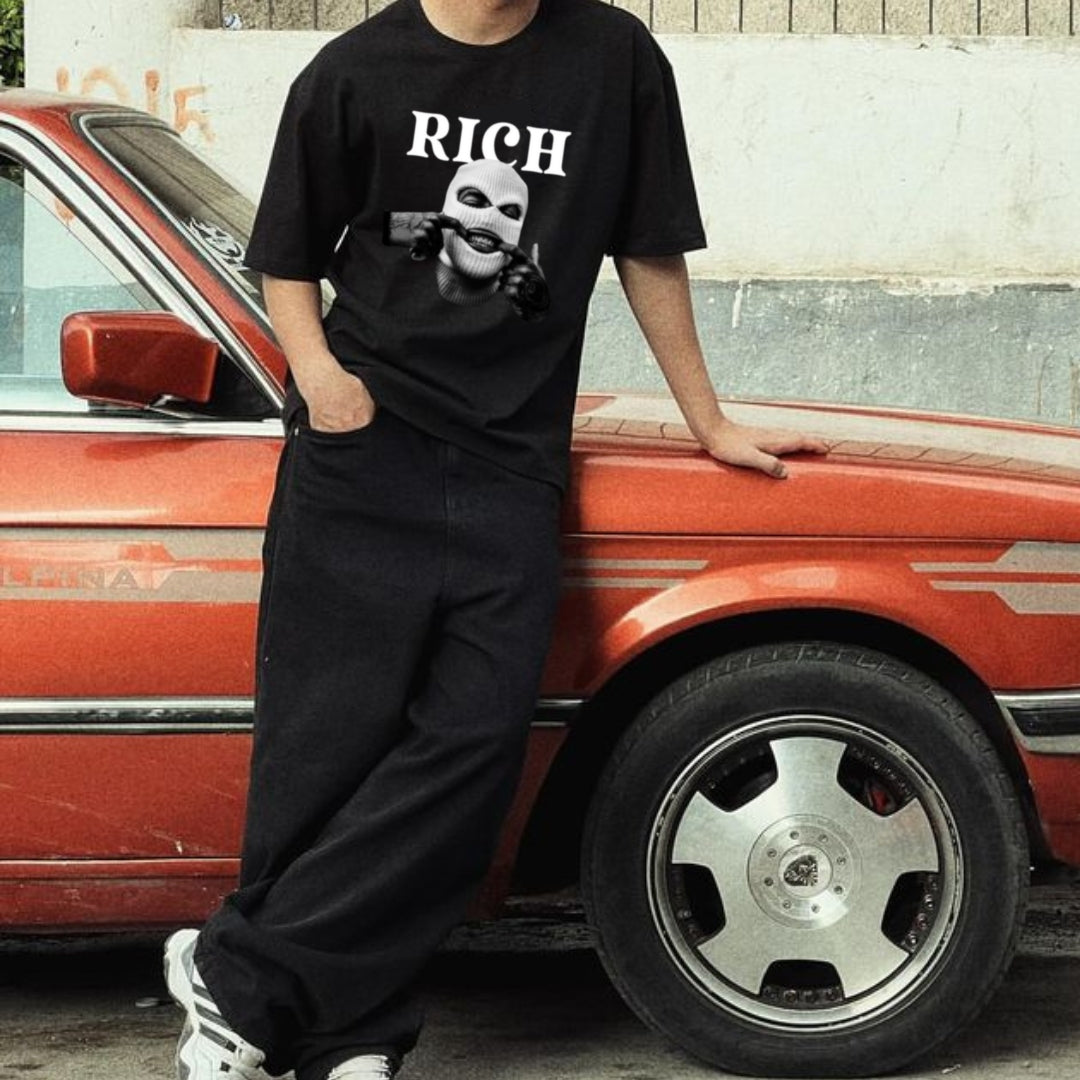 Rich Oversized Drop Shoulder Tee