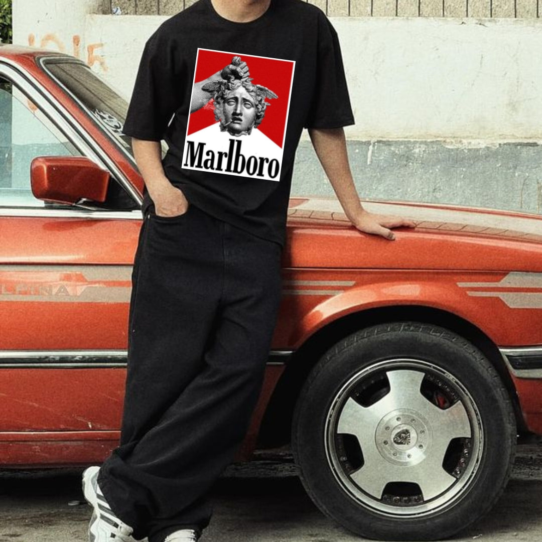 Marlboro Oversized Drop Shoulder Tee