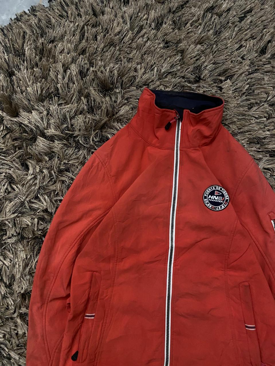 ORANGE jacket Thrift