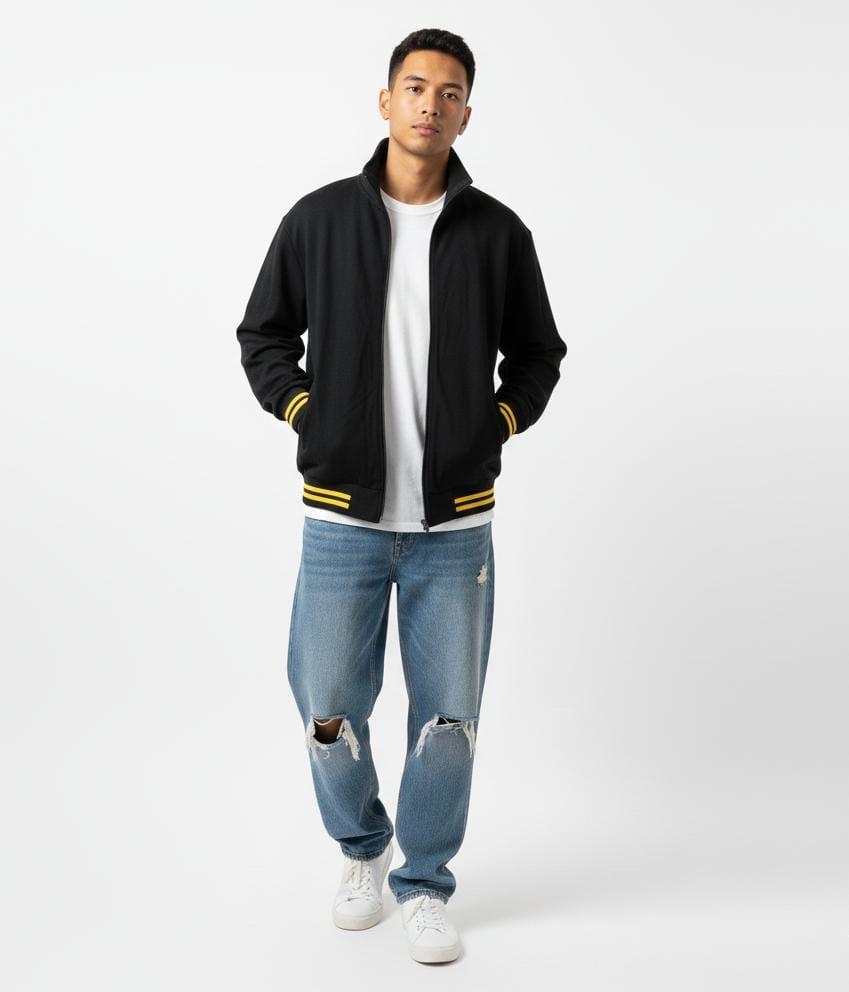 Black zipper (Thrift)