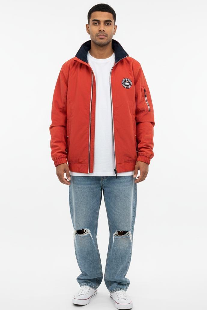 ORANGE jacket Thrift