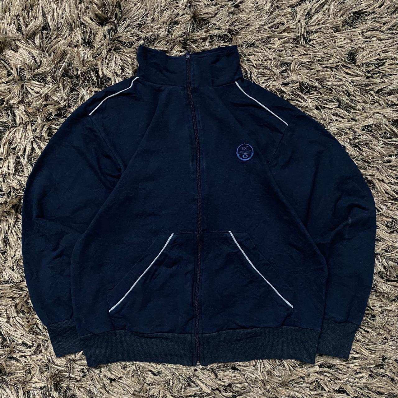 Blue zipper Thrift