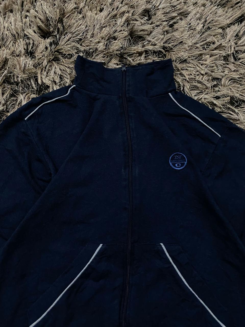 Blue zipper Thrift