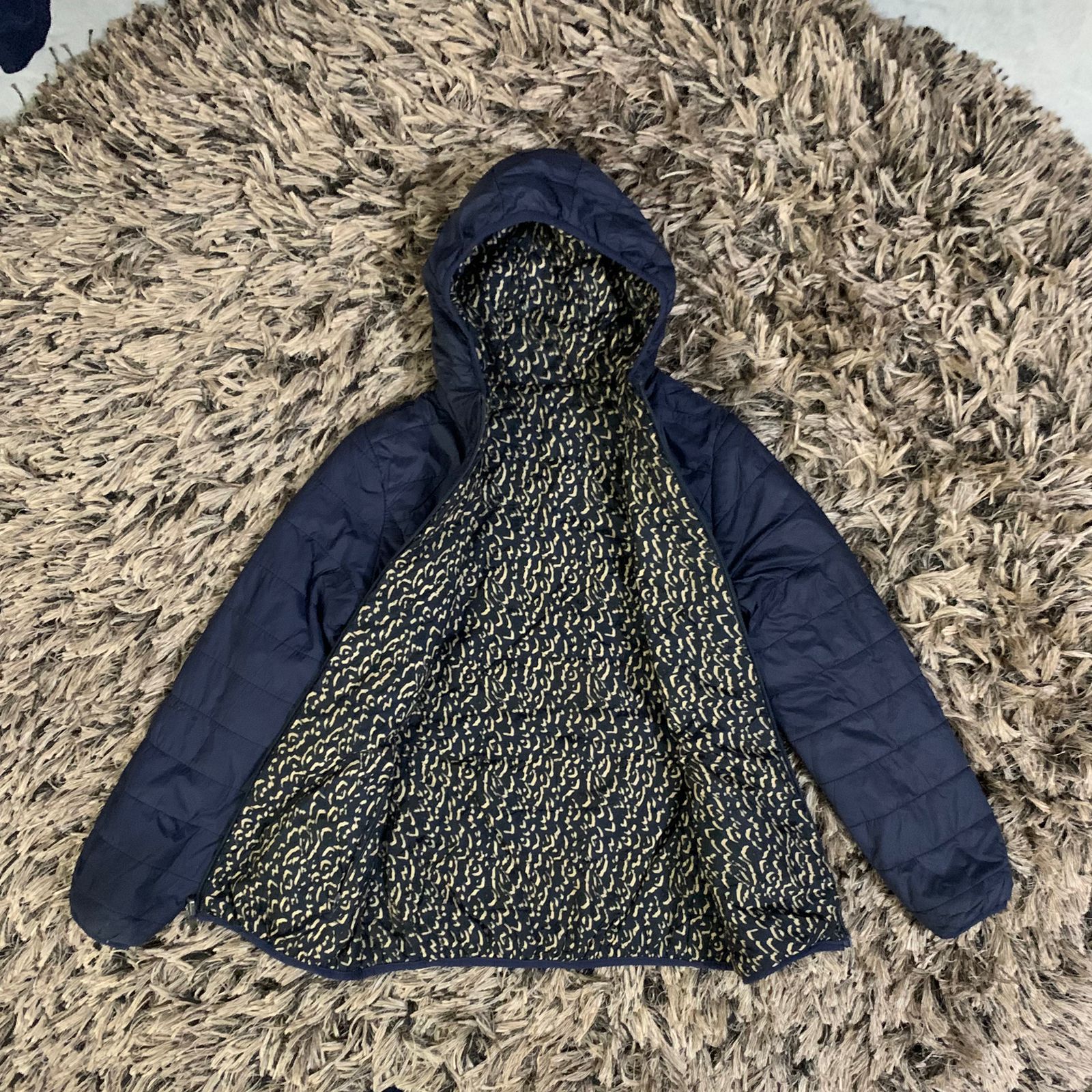 DOUBLE SIDED Puffer Jacket (Thrift)