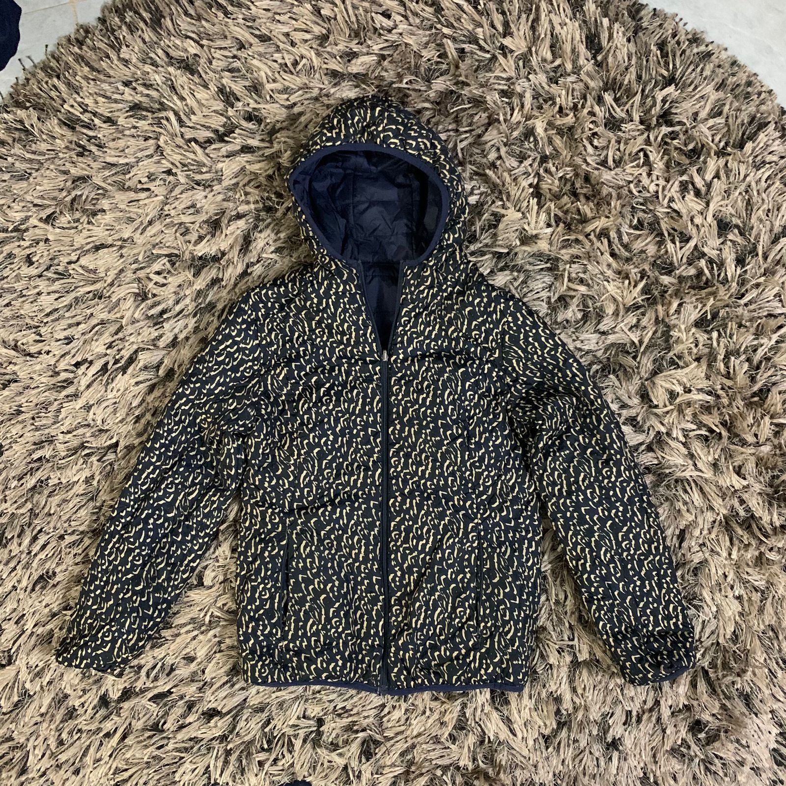DOUBLE SIDED Puffer Jacket (Thrift)