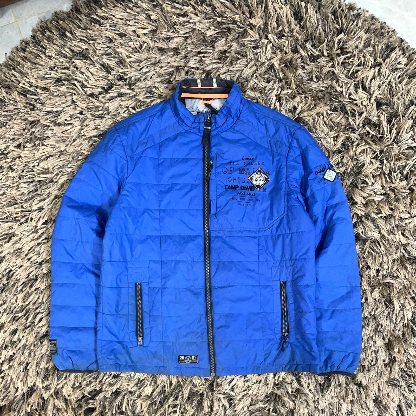 island of Malted Printed Jacket  (Thrift)