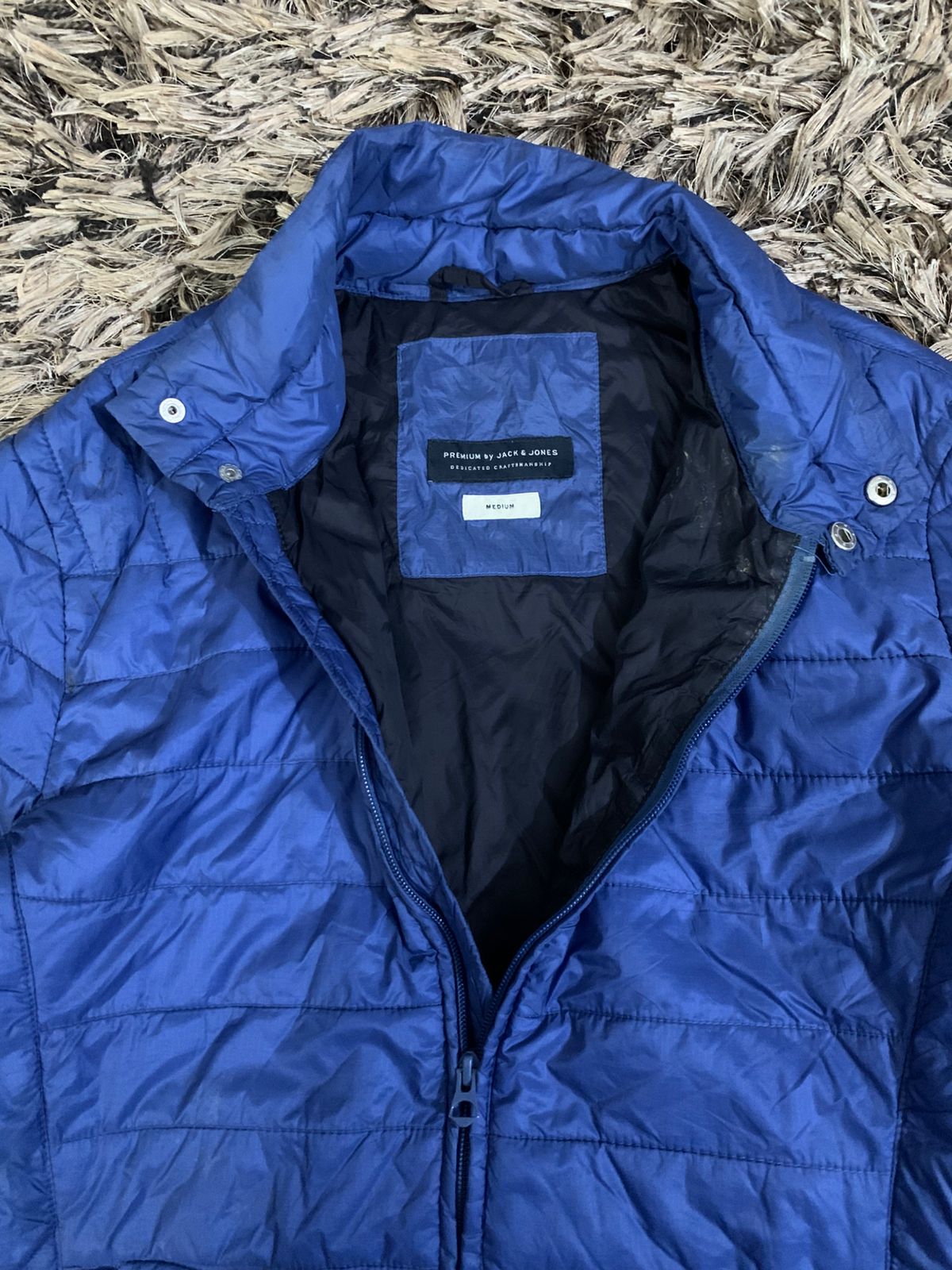 Brighte  Blue Puffer Jacket (Thrift)