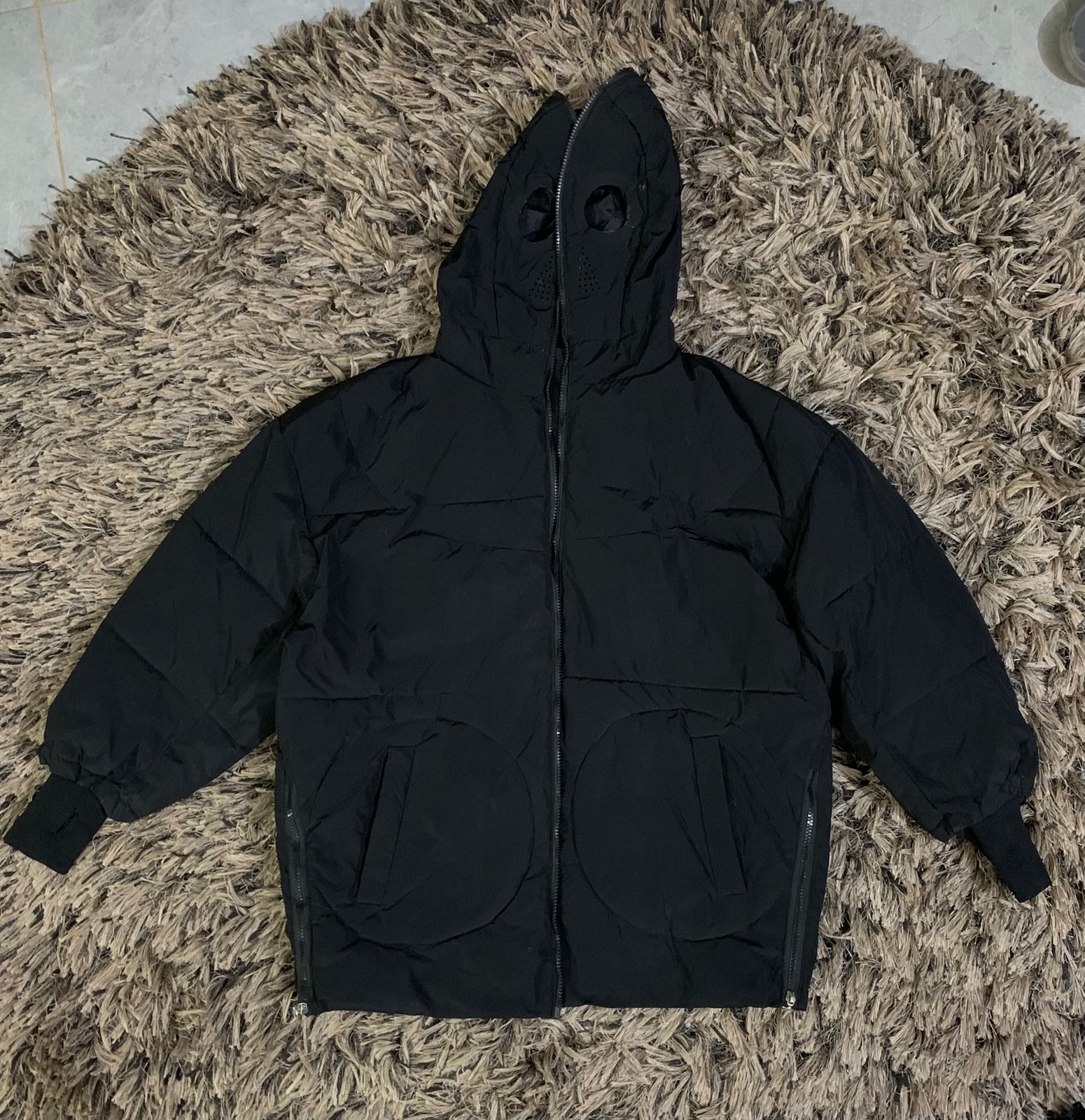 Batman full Zip Puffer jacket (Thrift)