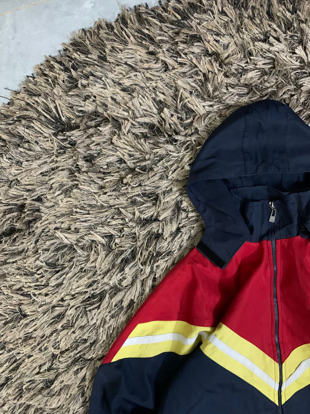 90s vintage Baggy style Hooded jacket (Thrift)