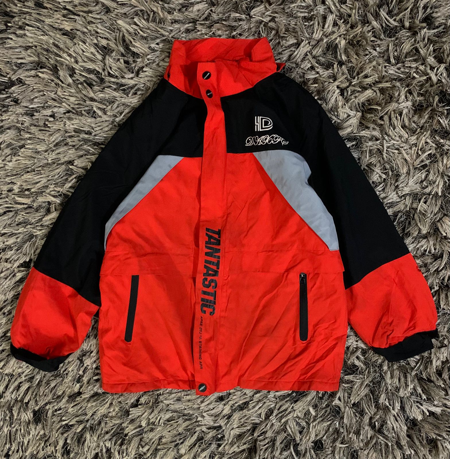 Color_Block Windbreaker jacket (Thrift)