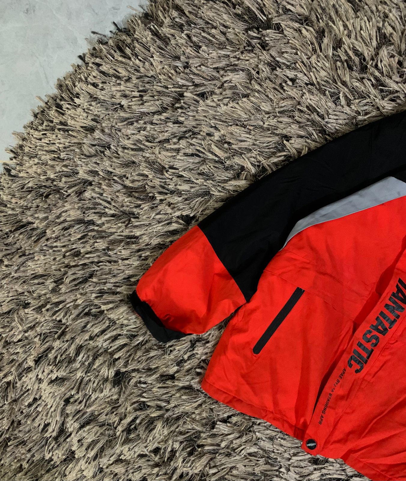Color_Block Windbreaker jacket (Thrift)
