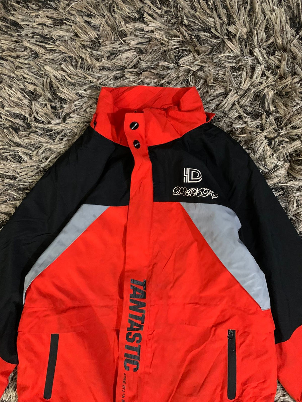 Color_Block Windbreaker jacket (Thrift)