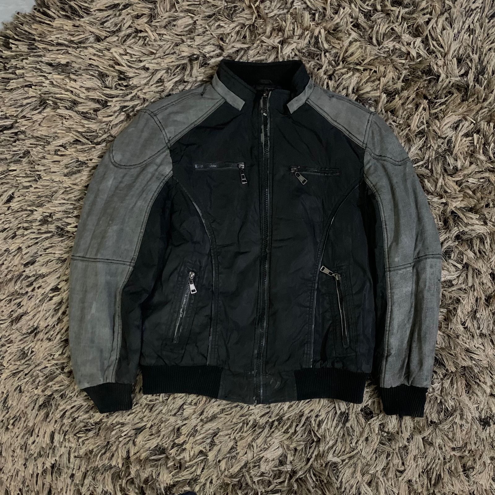 Biker jacket (Thrift)