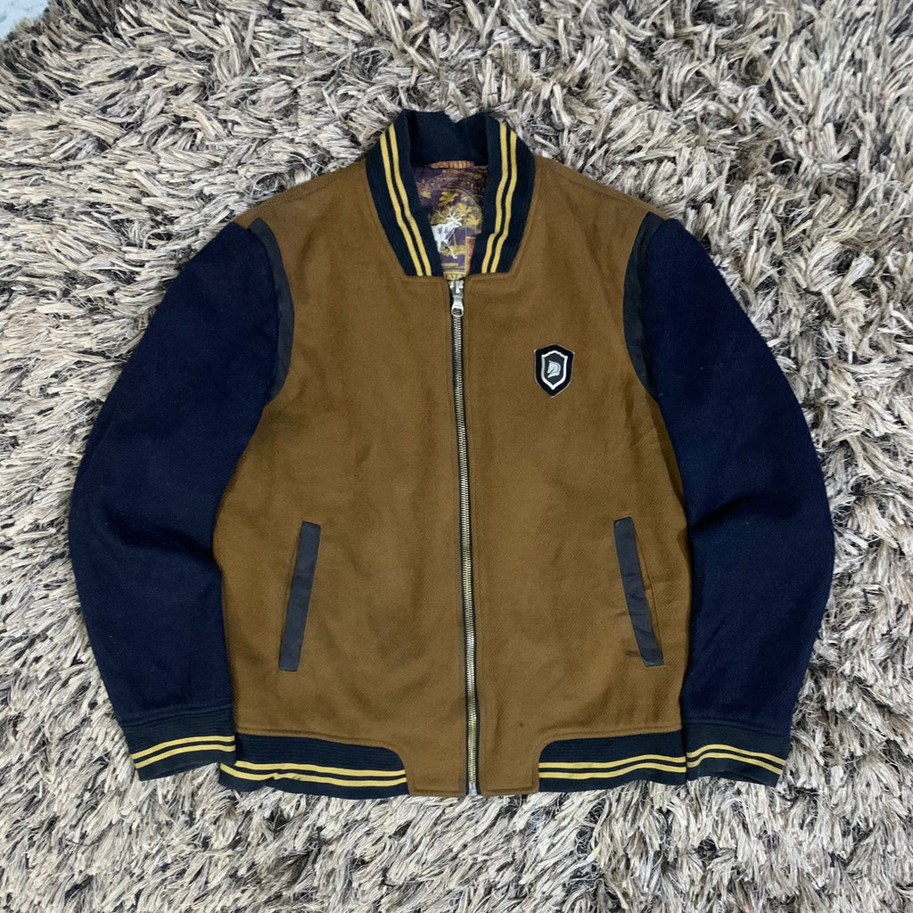 varsity jacket polar fleece (Thrift)