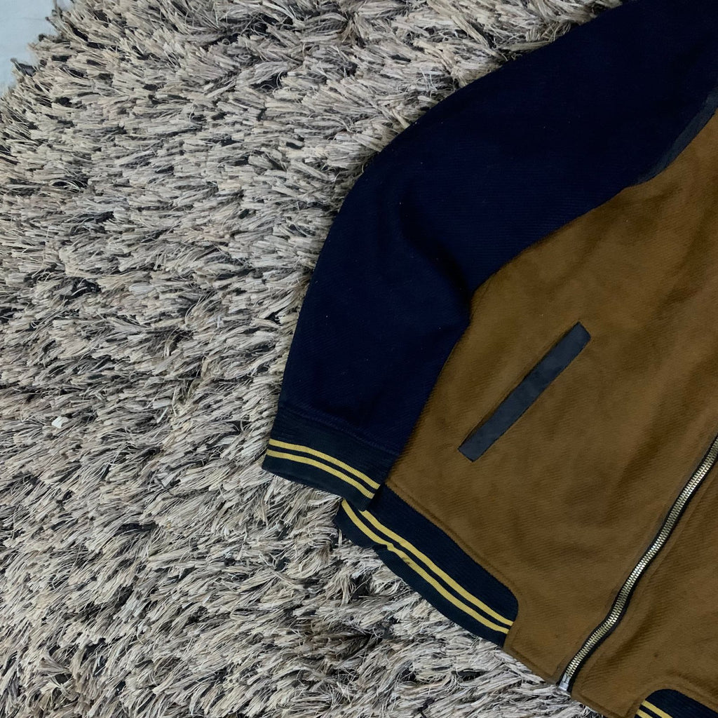 varsity jacket polar fleece (Thrift)