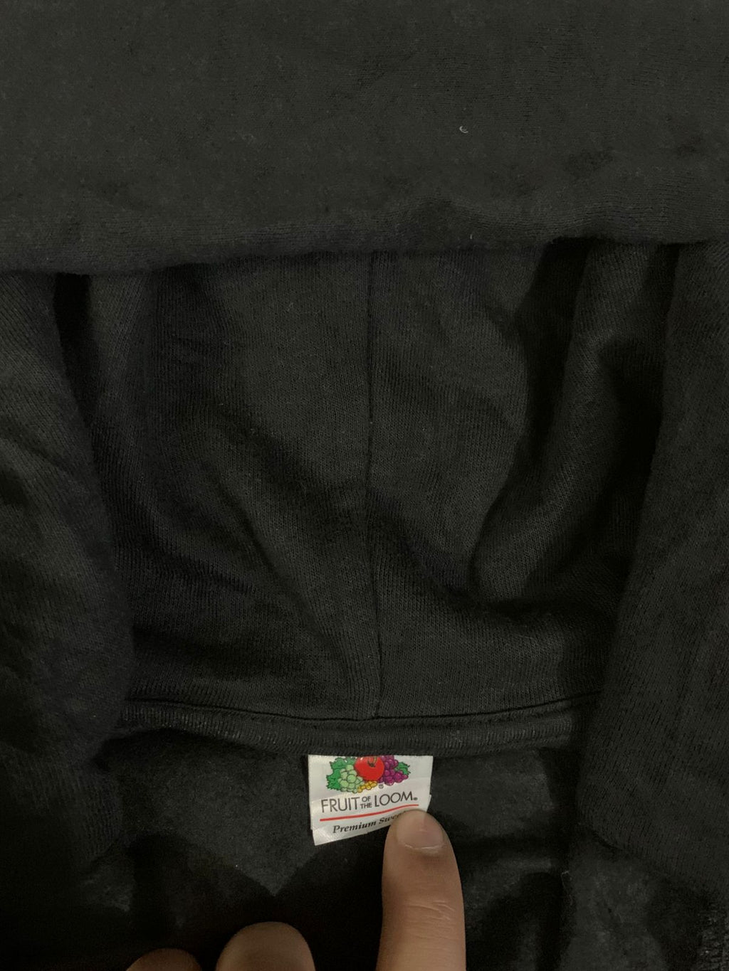 (FRUIT OF THE LOOM ) MONSTER  HOODIE (Thrift)