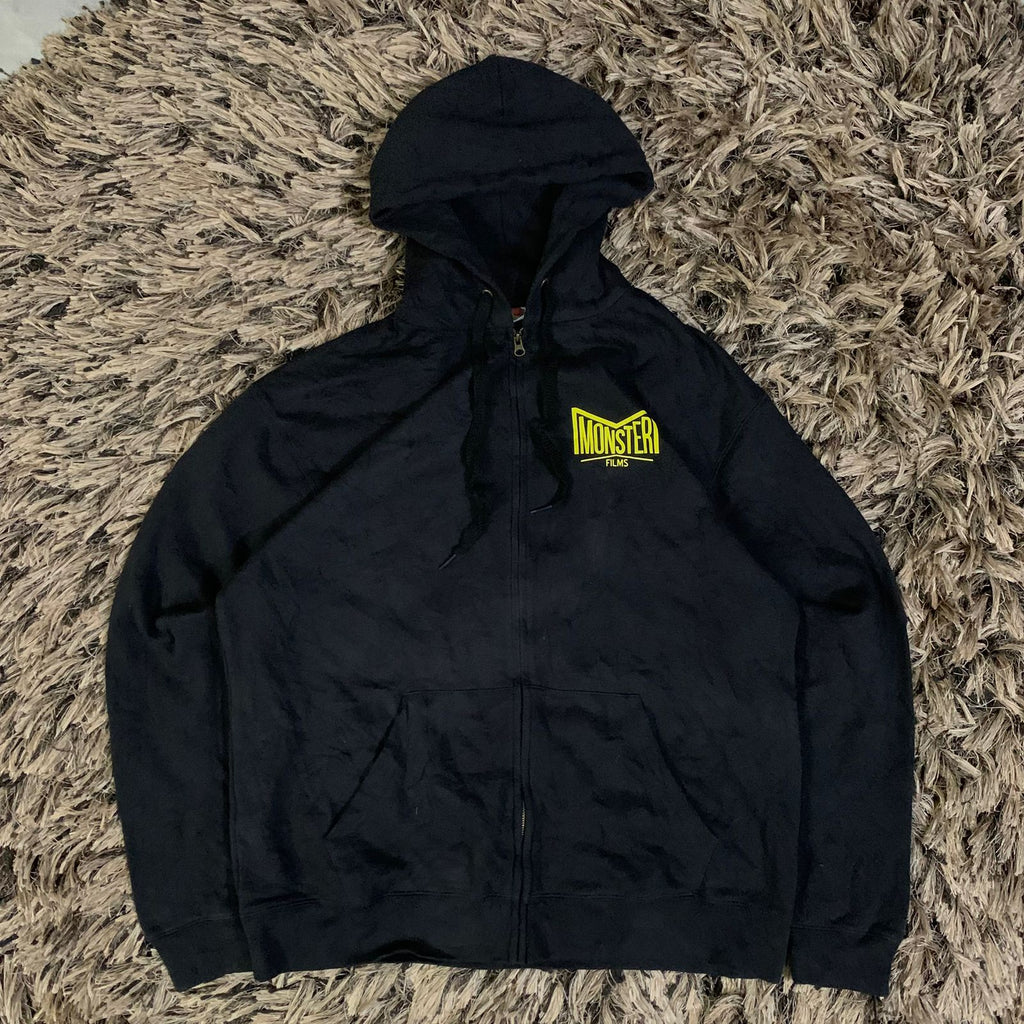 (FRUIT OF THE LOOM ) MONSTER  HOODIE (Thrift)