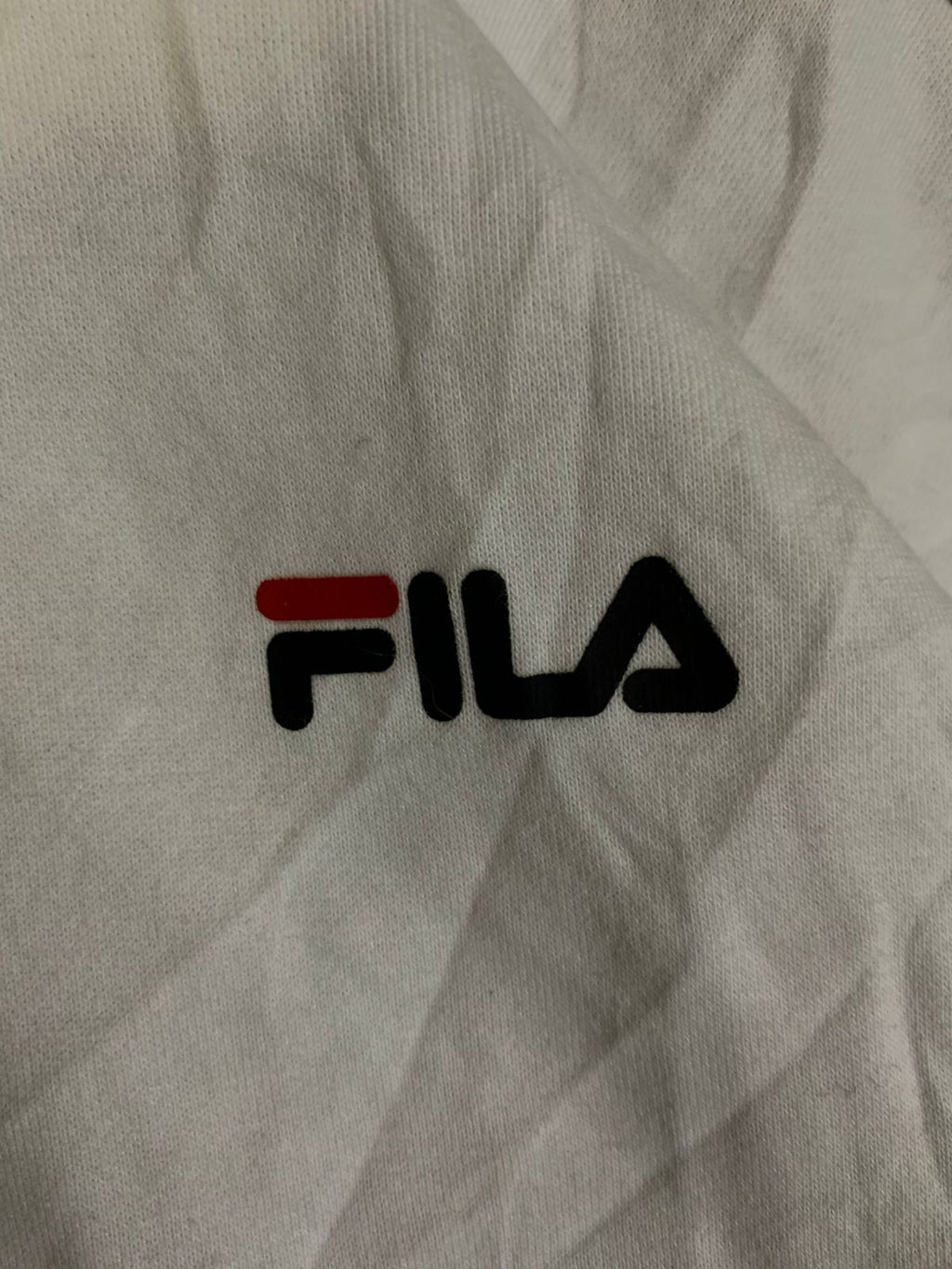 (FILA) WHITE HOODIE (Thrift)