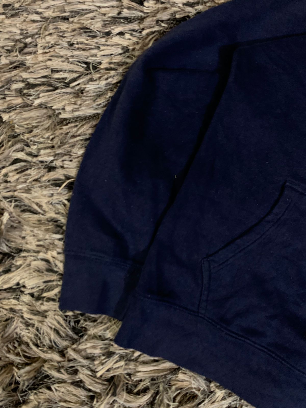 (FILA) NAVY HOODIE (Thrift)