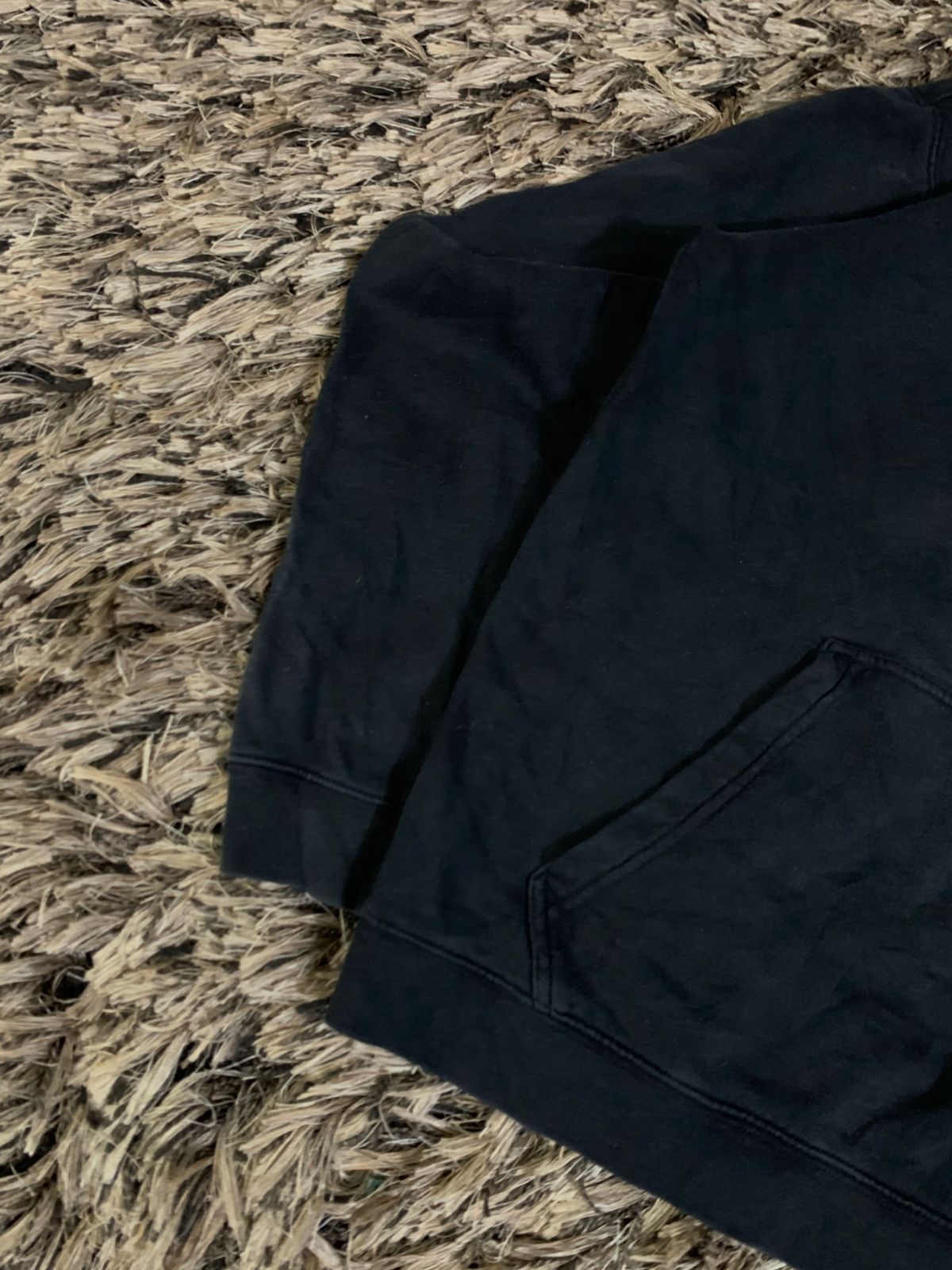 ( NIKE BRAND) BLACK HOODIE (Thrift)