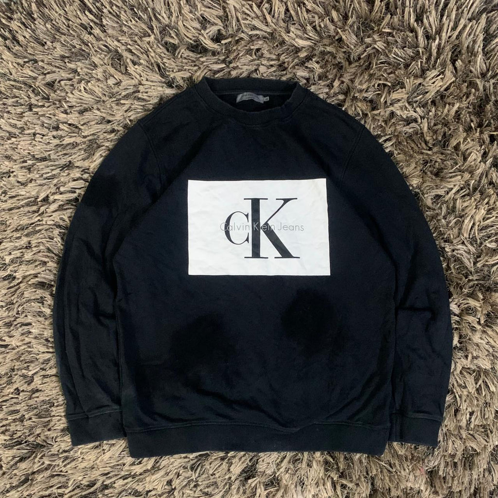 Ck BRAND CREW NECK SWEATER (Thrift)