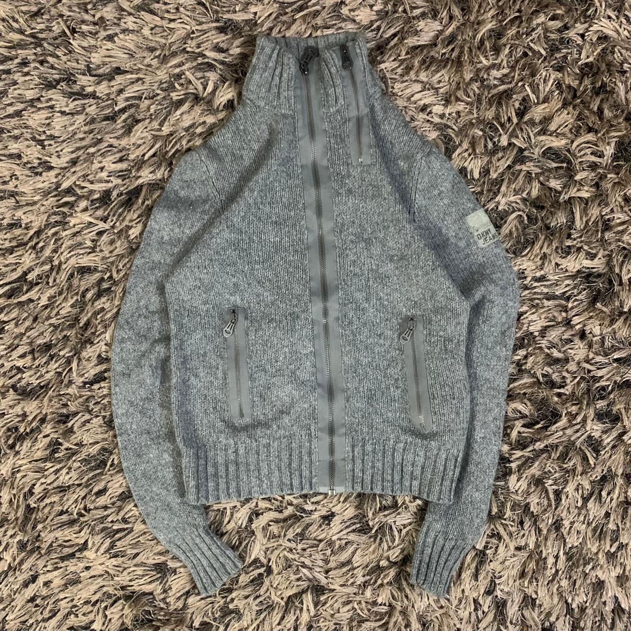 Double Zip Heated Sweater (Thrift)