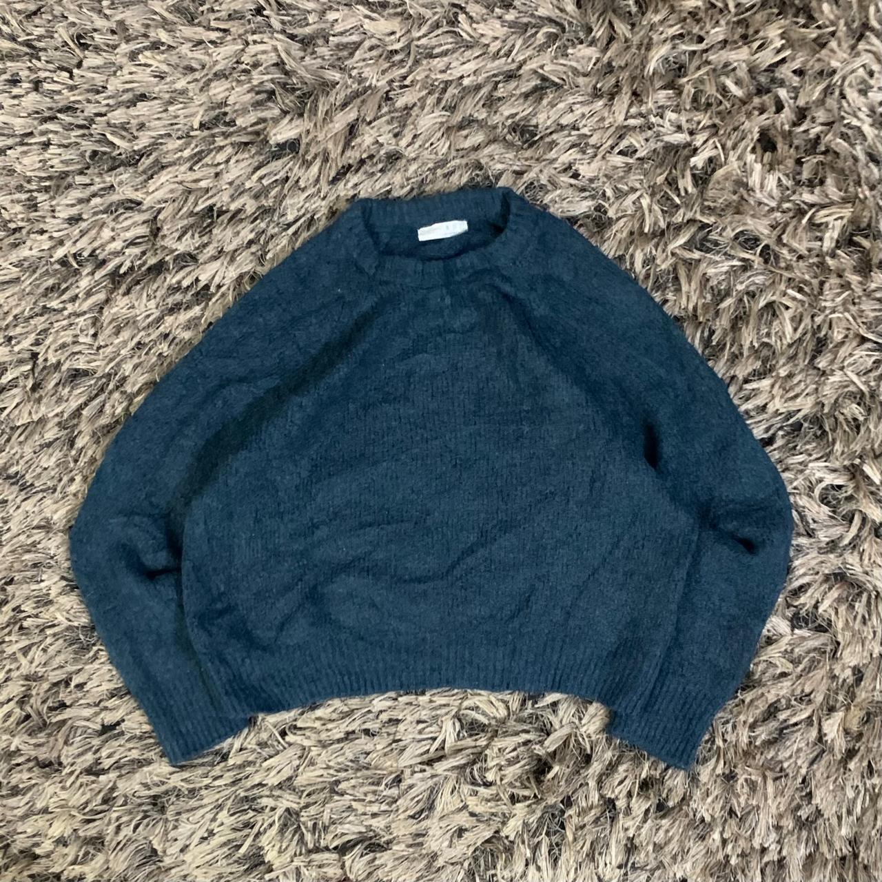 Cropped Heated Sweater (Thrift)