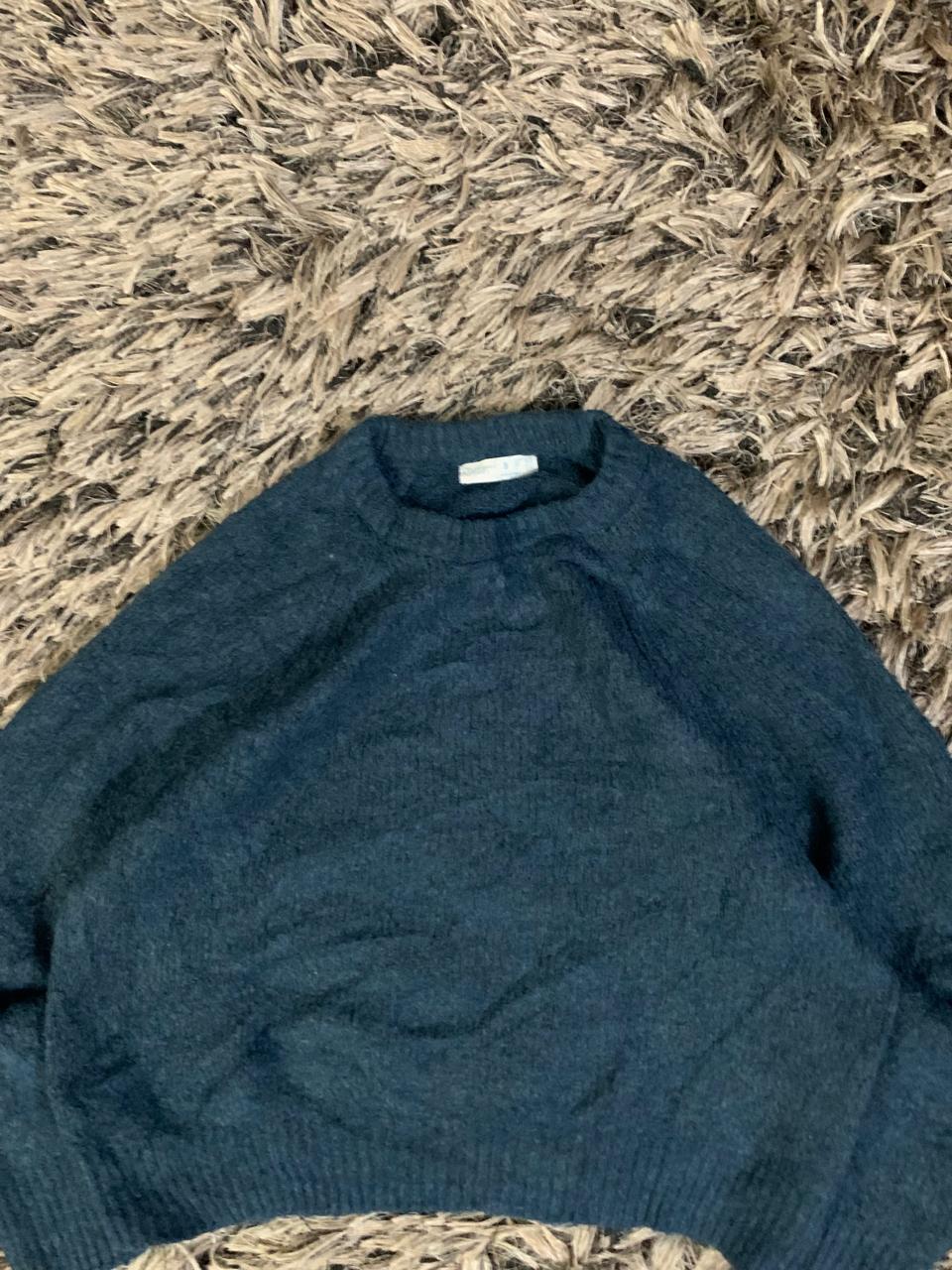 Cropped Heated Sweater (Thrift)