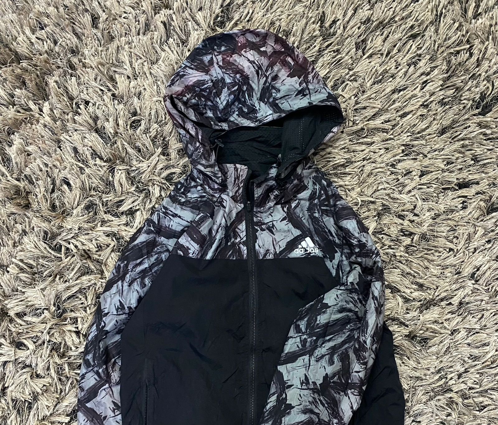 Adidas Double sided Jacket (thrift)