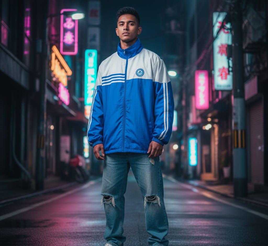 2 in 1 puffer jacket (thrift)